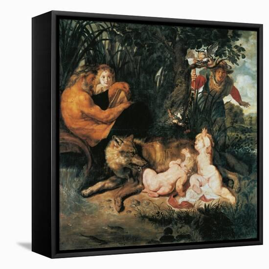 Romulus and Remus-Peter Paul Rubens-Framed Stretched Canvas