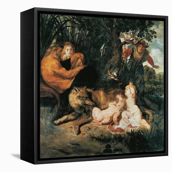 Romulus and Remus-Peter Paul Rubens-Framed Stretched Canvas