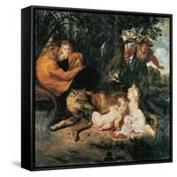 Romulus and Remus-Peter Paul Rubens-Framed Stretched Canvas