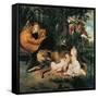 Romulus and Remus-Peter Paul Rubens-Framed Stretched Canvas