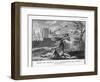 Romulus Founds Rome and Kills Remus When He Mocks It-Augustyn Mirys-Framed Art Print