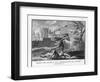 Romulus Founds Rome and Kills Remus When He Mocks It-Augustyn Mirys-Framed Art Print