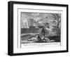 Romulus Founds Rome and Kills Remus When He Mocks It-Augustyn Mirys-Framed Art Print