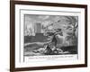 Romulus Founds Rome and Kills Remus When He Mocks It-Augustyn Mirys-Framed Art Print