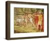 Romulus Marking the Limits of Rome, from the Sala Dei Horatii E Curatii-Guiseppe Cesari-Framed Giclee Print