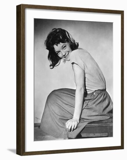 Romy Schneider, UFA-Film-null-Framed Photographic Print