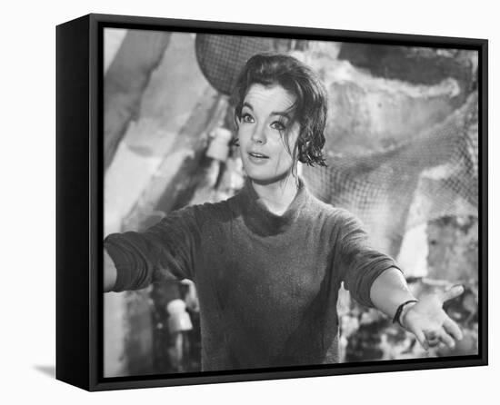 Romy Schneider-null-Framed Stretched Canvas