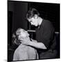 Romy Schneir and Alain Delon Sharing a Moment, 1960'S-Marcel Begoin-Mounted Photographic Print