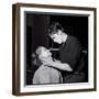 Romy Schneir and Alain Delon Sharing a Moment, 1960'S-Marcel Begoin-Framed Photographic Print