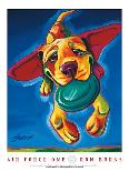 Dog About Town-Ron Burns-Art Print