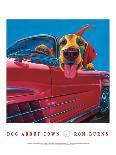 Dog About Town-Ron Burns-Art Print