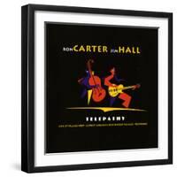 Ron Carter and Jim Hall, Telepathy-null-Framed Art Print