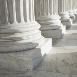 Columns at Supreme Court Building-Ron Chapple-Photographic Print