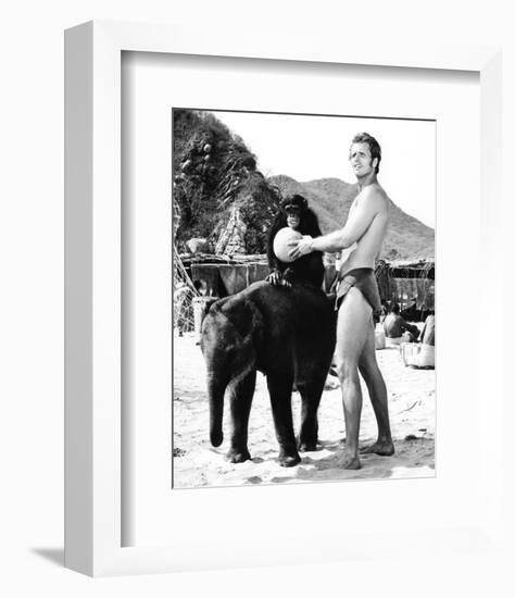 Ron Ely - Tarzan-null-Framed Photo