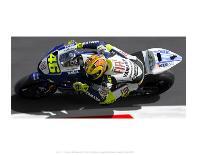 Valentino Rossi, Side by Side-Ron Fisher-Framed Art Print