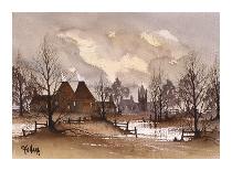 Kent Oast Houses-Ron Folland-Premium Giclee Print