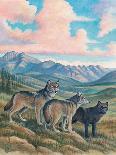 Wolves-Ron Jenkins-Art Print