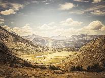 Scenic View Of A Glaciated Alpine Valley Along The John Muir Trail In The Sierra Nevada-Ron Koeberer-Photographic Print