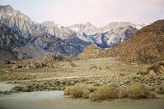 Scenic View Of Mount Whitney From The Alabama Hill In The Morning Light-Ron Koeberer-Photographic Print