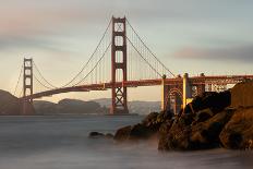 Golden Gate Bridge-Ron Langager-Stretched Canvas