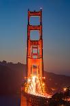 Golden Gate Bridge-Ron Langager-Mounted Photographic Print