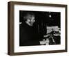 Ron Lohn Playing the Electronic Organ at the Bell, Codicote, Hertfordshire, 22 February 1981-Denis Williams-Framed Photographic Print