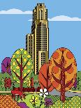 Cathedral Of Learning Pittsburgh-Ron Magnes-Giclee Print