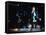 Ron Wood and Mick Jagger During a Performance by the Rolling Stones-null-Framed Stretched Canvas