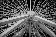 Chicago, Illinois. Ferris Wheel at Navy Pier on Lake Michigan-Rona Schwarz-Photographic Print
