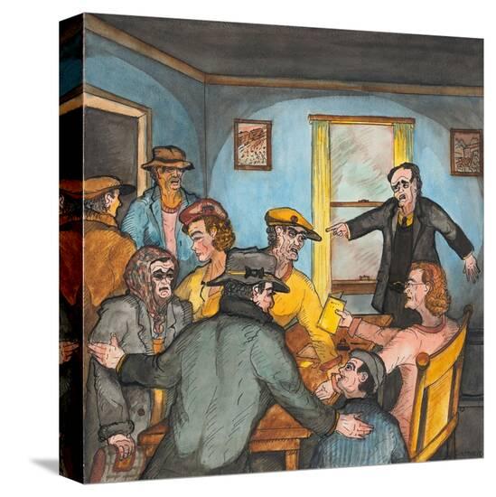 Stretched Canvas Print, , large