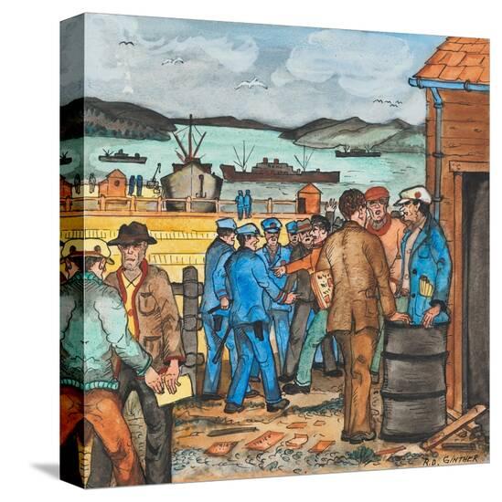 Stretched Canvas Print, , large