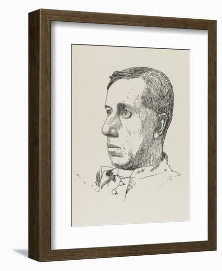 Ronald Knox Writer-Powys Evans-Framed Art Print