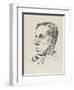 Ronald Knox Writer-Powys Evans-Framed Art Print