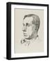 Ronald Knox Writer-Powys Evans-Framed Art Print