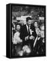 Ronald Reagan During the 1964 Repub. Convention-Ralph Crane-Framed Stretched Canvas