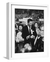 Ronald Reagan During the 1964 Repub. Convention-Ralph Crane-Framed Photographic Print