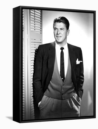 Ronald Reagan in the 1950s-null-Framed Stretched Canvas