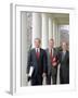 Ronald Reagan's ' Troika': L to R: James Baker, Ed Meese, and Michael Deaver, 1981-null-Framed Photo