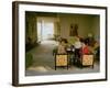 Ronald Reagan Sitting with Wife Nancy and Son Ronnie-Bill Ray-Framed Photographic Print