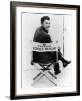 Ronald Reagan Was Host of the General Electric Theater on CBS Television from 1954-1962-null-Framed Photo