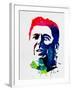 Ronald Reagan Watercolor-Lora Feldman-Framed Art Print