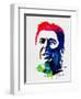 Ronald Reagan Watercolor-Lora Feldman-Framed Art Print