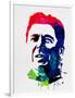 Ronald Reagan Watercolor-Lora Feldman-Framed Art Print