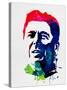 Ronald Reagan Watercolor-Lora Feldman-Stretched Canvas