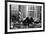 Ronald Regan Desk Oval Office Black White-null-Framed Photo