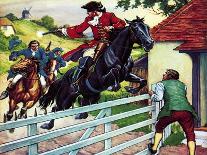 Dick Turpin's Ride to York-Ronald Simmons-Framed Giclee Print