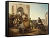 Ronda, Spanish Travellers, 1864-Richard Ansdell-Framed Stretched Canvas