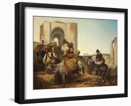 Ronda, Spanish Travellers, 1864-Richard Ansdell-Framed Giclee Print