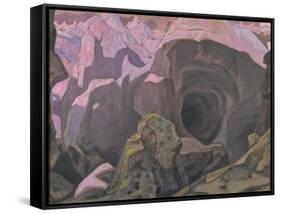 Rondane, Stage Design for the Theatre Play Peer Gynt, 1911-Nicholas Roerich-Framed Stretched Canvas