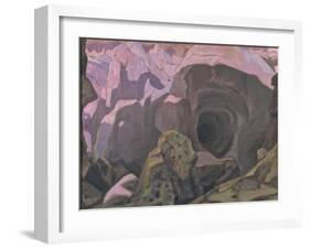 Rondane, Stage Design for the Theatre Play Peer Gynt, 1911-Nicholas Roerich-Framed Giclee Print